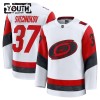 Lasten NHL Carolina Hurricanes Pelipaita 2025-26 Fanatics Premium Andrei Svechnikov Vieras Valkoinen Lasten NHL Carolina Hurricanes Pelipaita 2025-26 Fanatics Premium Andrei Svechnikov Vieras Valkoinen